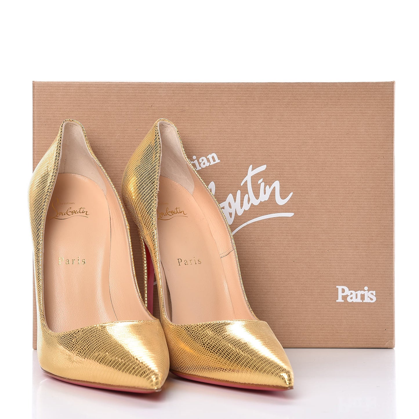 Laminato Dino So Kate 120 Pumps 40 Gold