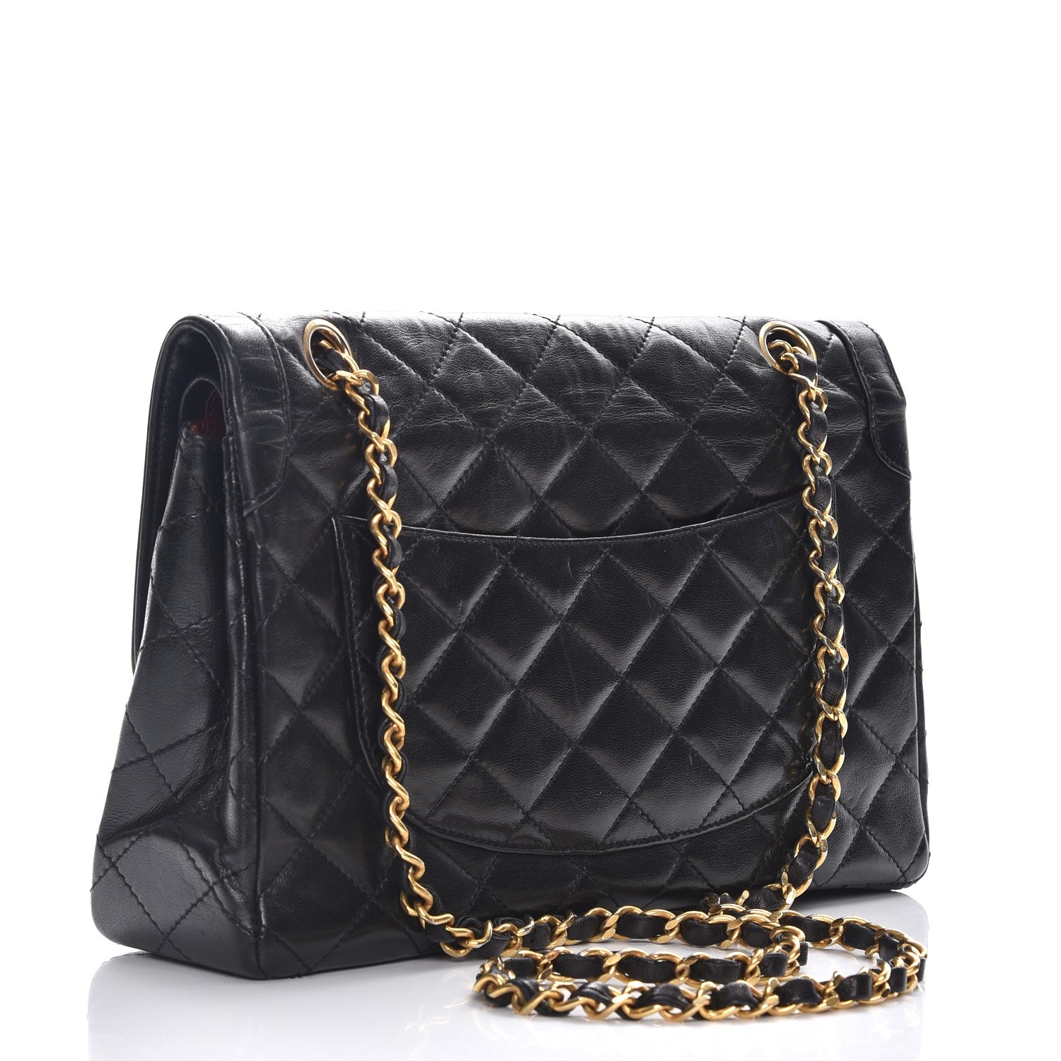 Chanel Lambskin Medium Double Flap Black 4 of 12