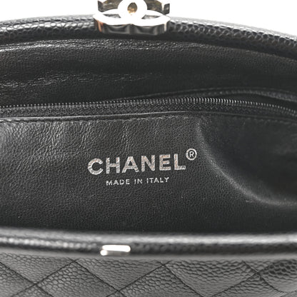 Chanel Caviar Quilted Timeless Clutch Black 5 of 10