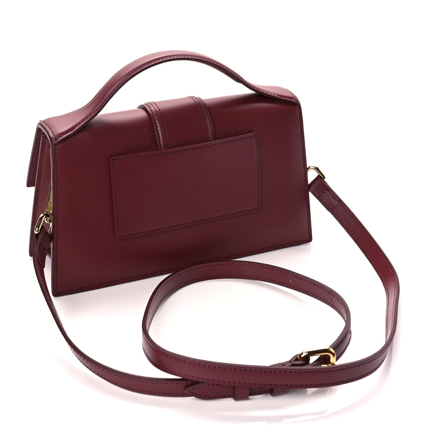 Smooth Calfskin Le Grand Bambino Dark Burgundy