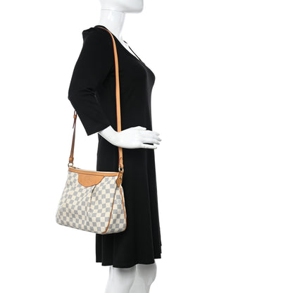 Louis Vuitton Damier Azur Siracusa PM 2 of 10