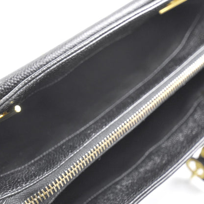 Chanel Caviar Flap Shoulder Bag Black GHW 4 of 8