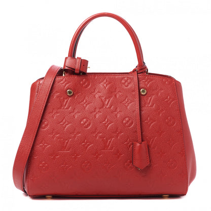 Louis Vuitton Empreinte Montaigne MM Cherry 1 of 7