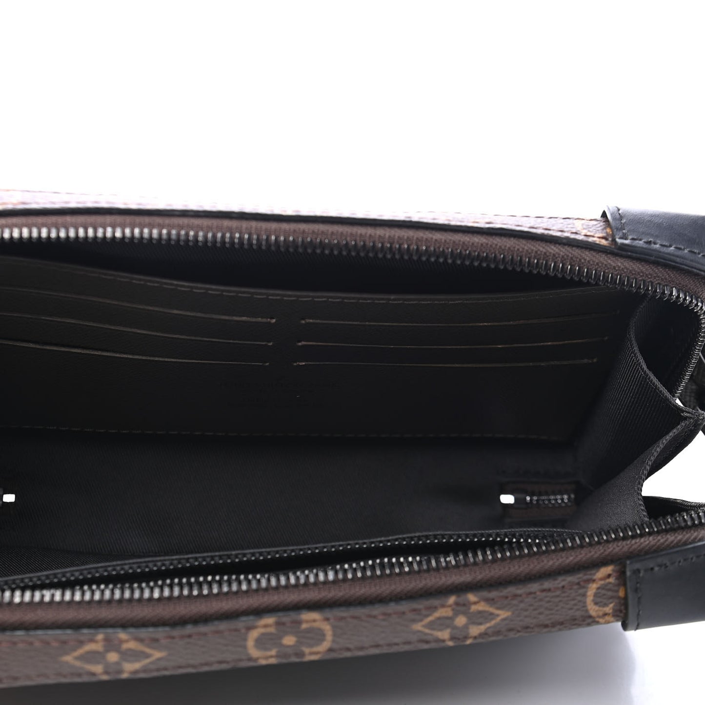 Taiga Monogram Soft Trunk Wallet Khaki Green