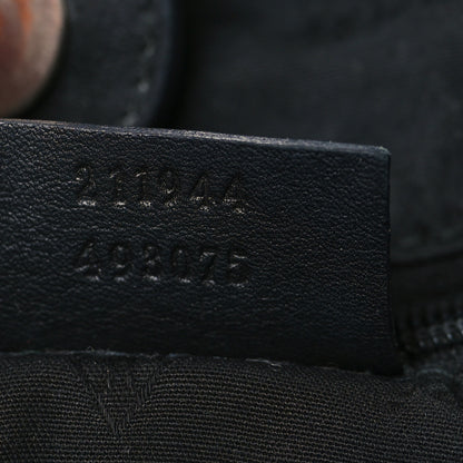 Gucci Guccissima Medium Sukey Tote Black 7 of 15