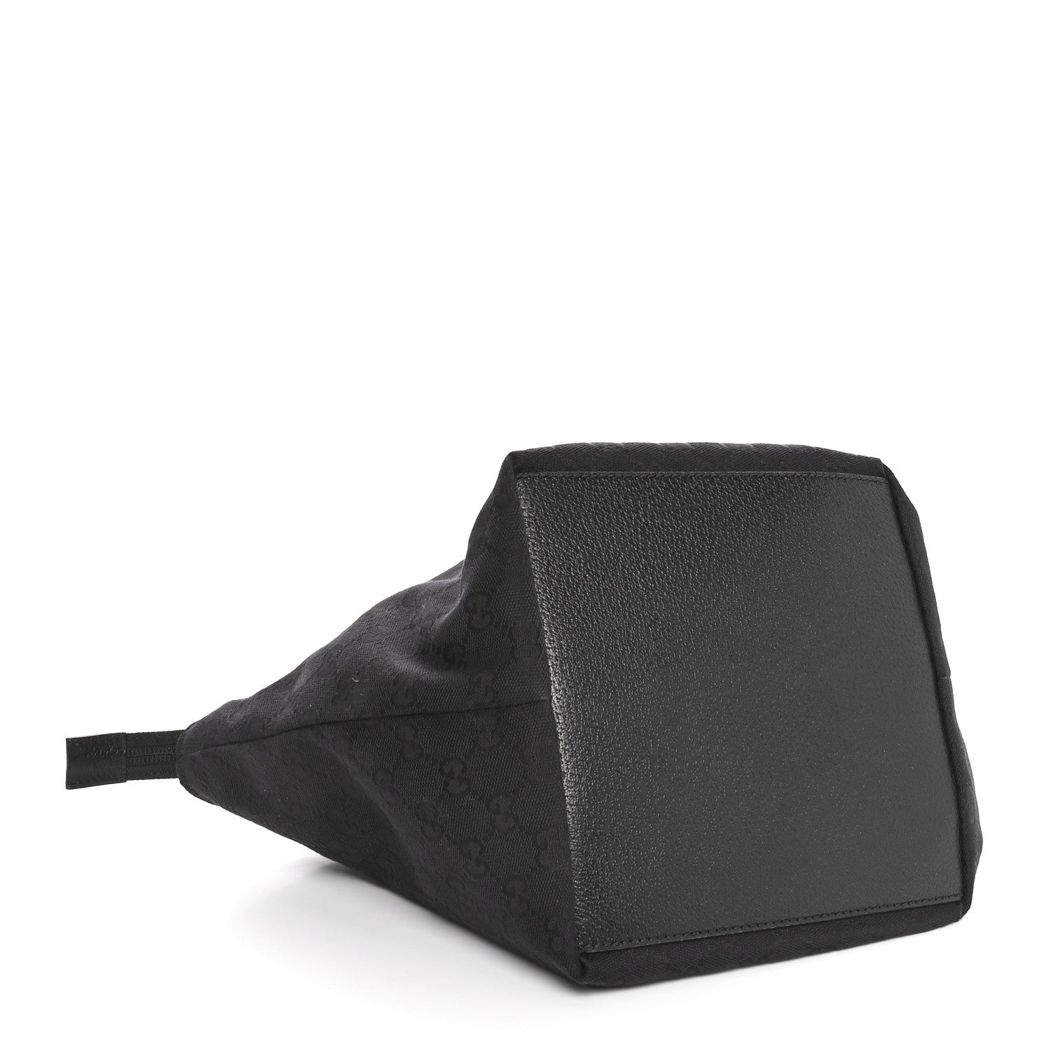 Gucci GG Monogram Small Web Handle Bucket Tote Black 4 of 10