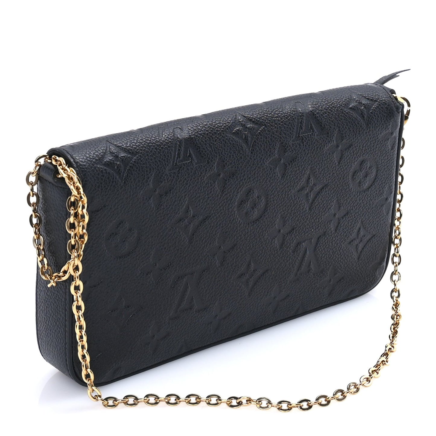 Empreinte Pochette Felicie Chain Wallet  Black