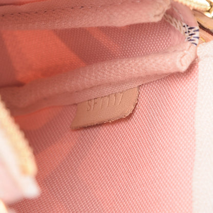 Louis Vuitton Damier Azur Tahitienne Mini Pochette Accessories 6 of 8