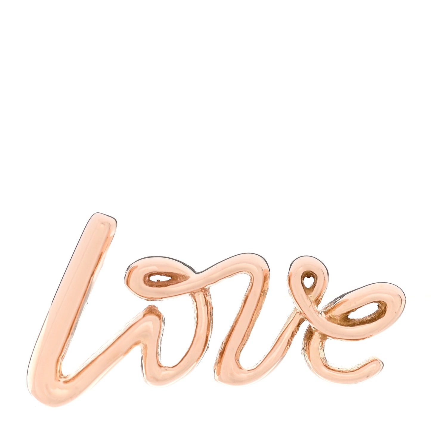 18K Rose Gold Paloma's Graffiti Love Single Earring