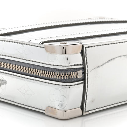 Louis Vuitton Monogram Mirror Handle Trunk Silver 8 of 10
