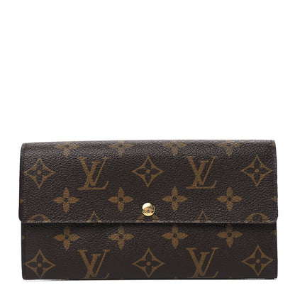 Louis Vuitton Monogram Leopard Sarah Wallet Rouge Fauviste 1 of 9