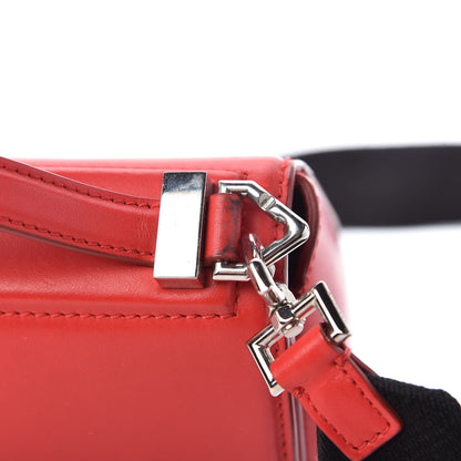 Givenchy Calfskin Mini Pandora Box Logo Strap Crossbody Bag Medium Red 12 of 12