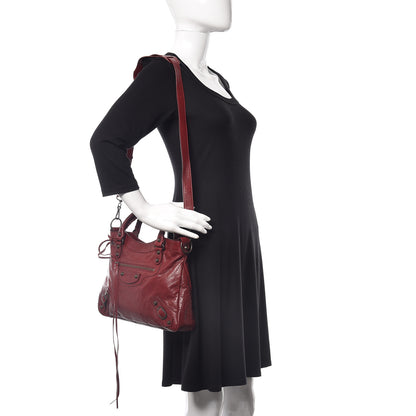 Balenciaga Agneau Classic Hardware Town Rouge Cerise 2 of 11