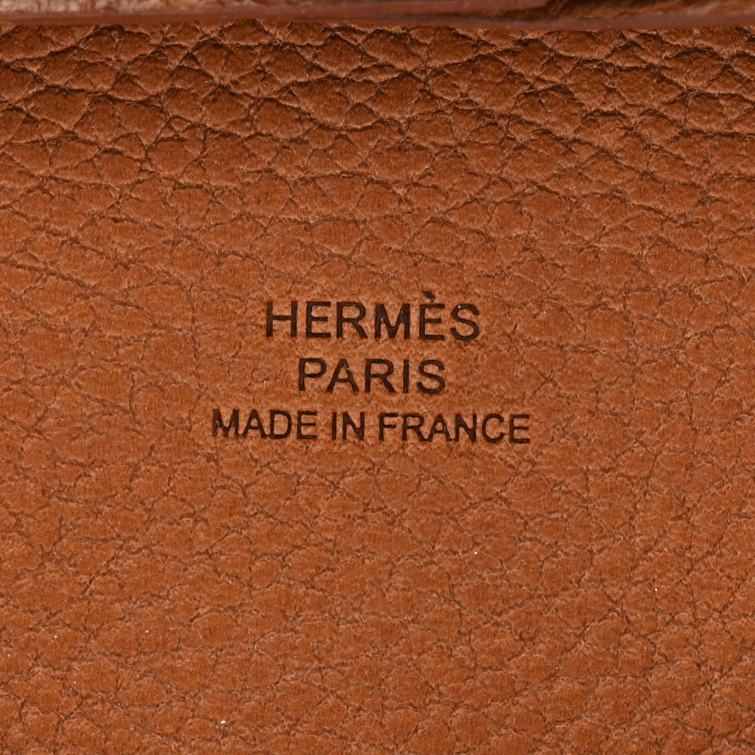 Hermes Barenia Faubourg Bastia Coin Purse Fauve 6 of 7