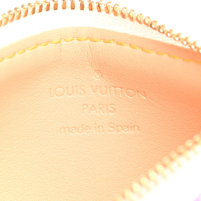 Louis Vuitton Monogram Multicolor Key Pouch White 7 of 7
