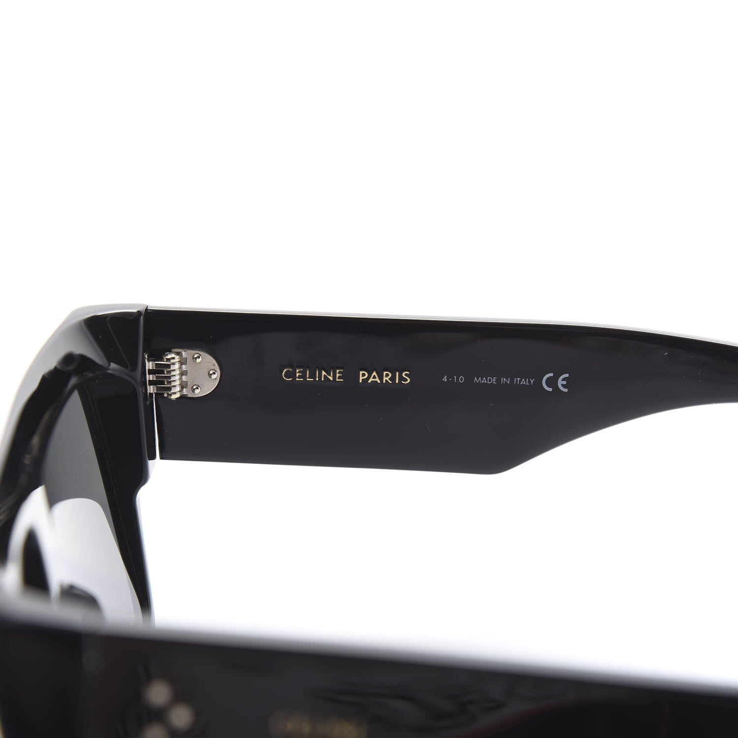 Celine Rectangular Sunglasses CL400921 Black 6 of 6