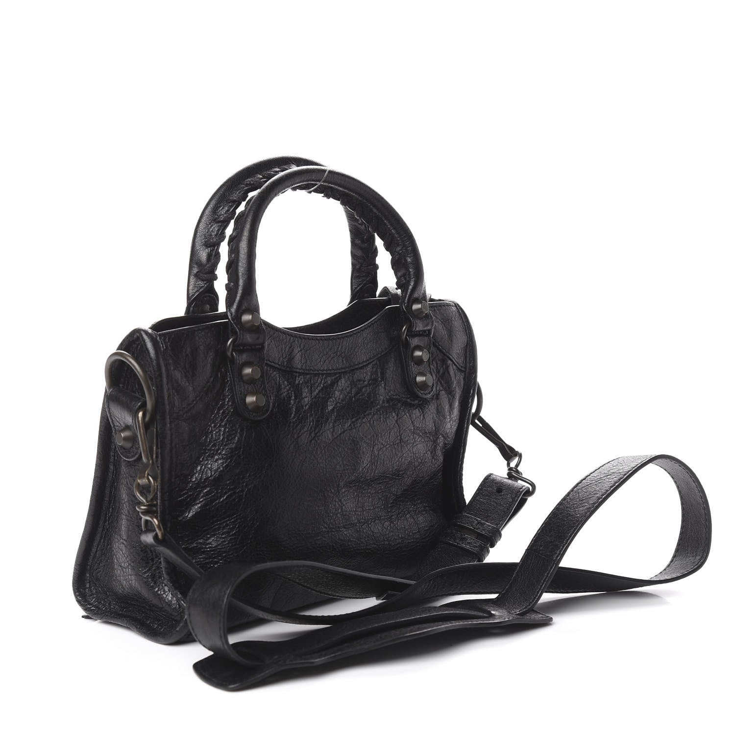 Balenciaga Agneau Classic Hardware Mini City Black 4 of 11