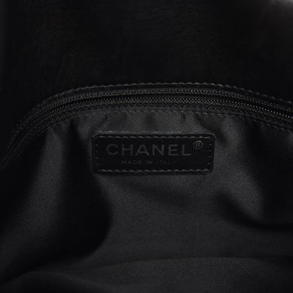 Chanel Lambskin Quilted 3 Accordion Flap Bag Black 6 of 12