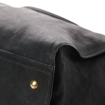 Saint Laurent Sheepskin Large Cabas ChYc Black 17 of 19