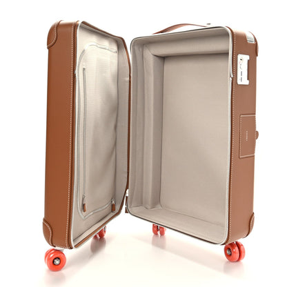 Hermes Canvas Taurillon Regate RMS Rolling Trolley Luggage Multicolor 4 of 7