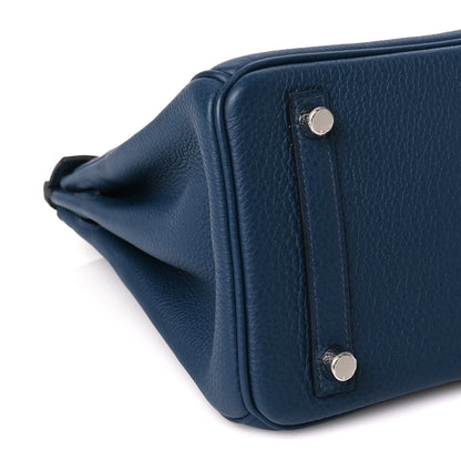 Hermes Togo Birkin 25 Bleu de Prusse 9 of 11