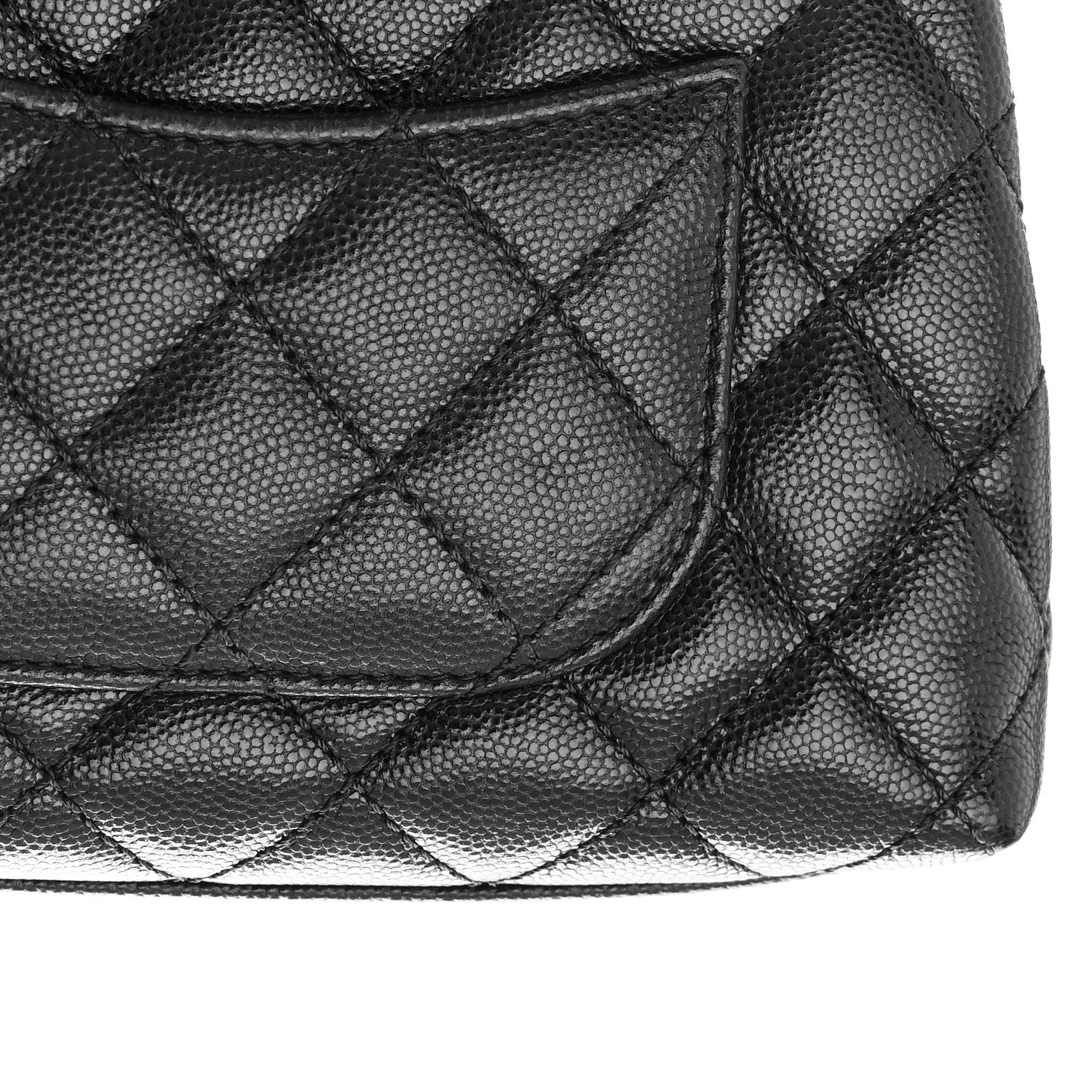 Chanel Caviar Quilted Extra Mini Coco Handle Flap Black 11 of 13