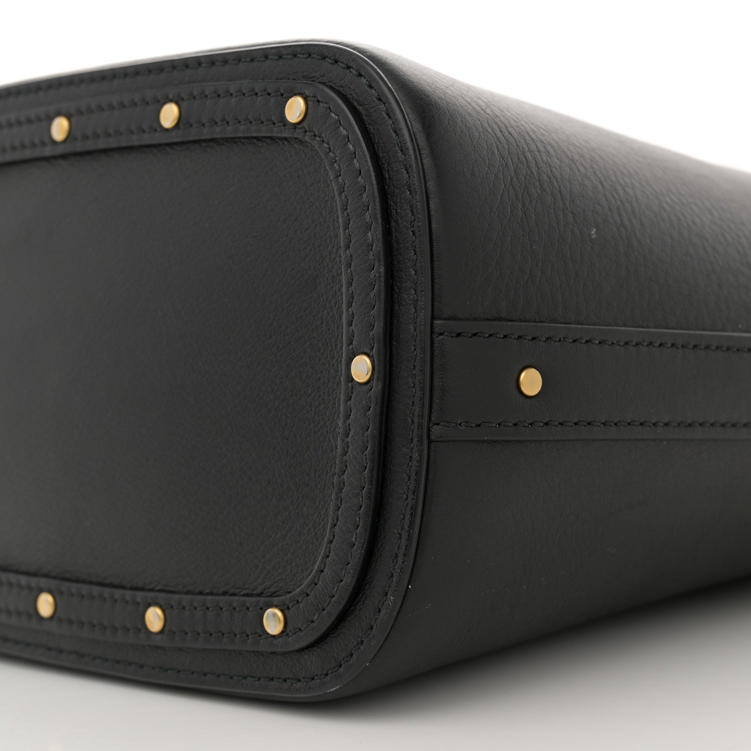 Chloe Smooth Calfskin Small Roy Bucket Bag Black 10 of 13