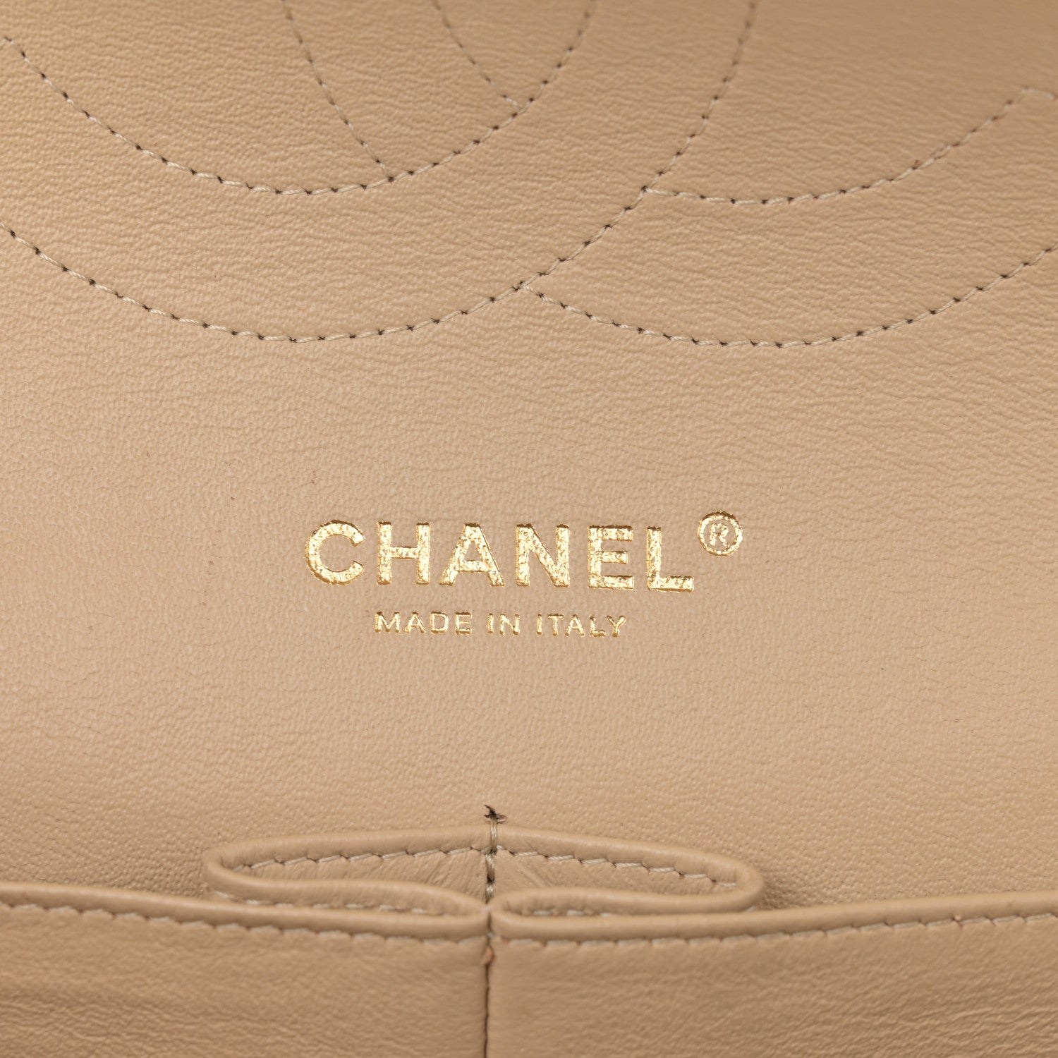 Chanel Caviar Quilted Jumbo Double Flap Beige Clair 6 of 10