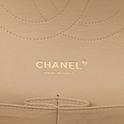 Chanel Caviar Quilted Jumbo Double Flap Beige Clair 6 of 10