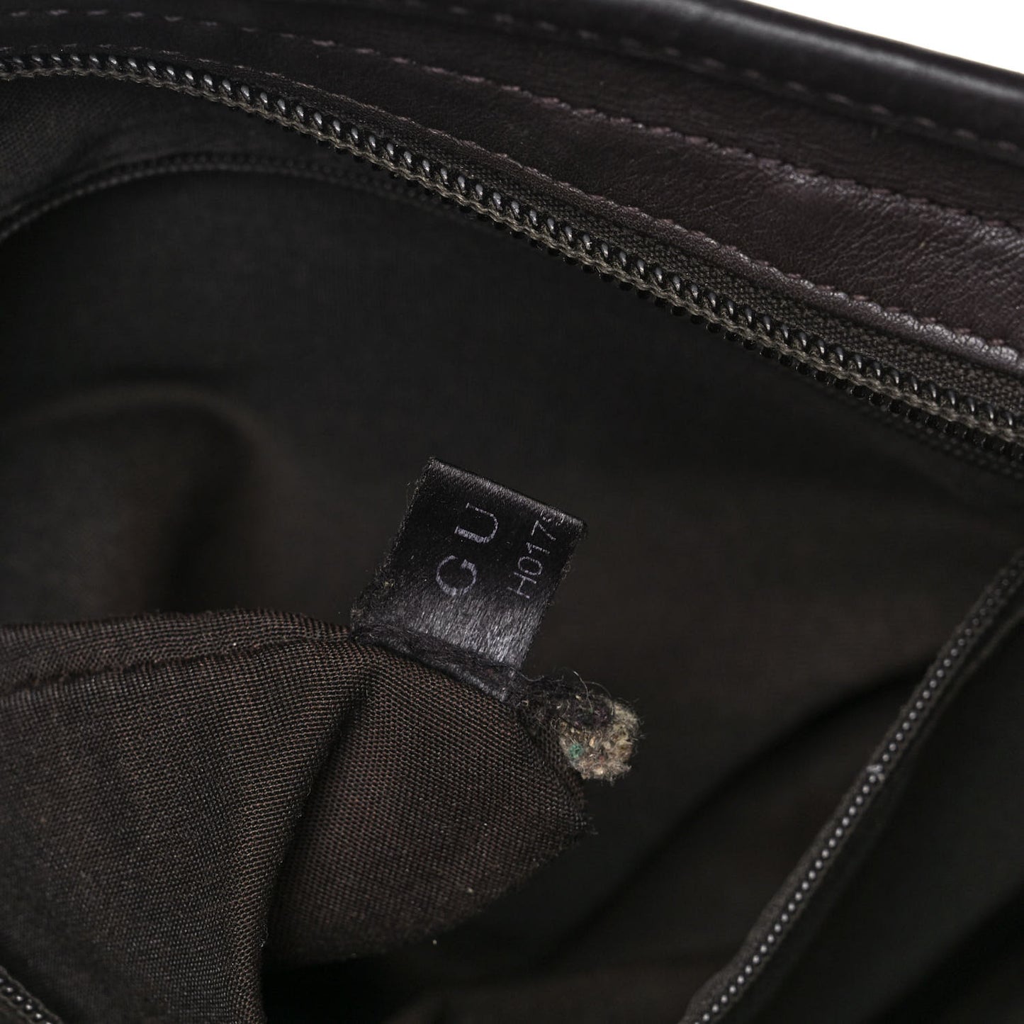 GG Monogram Web Flat Messenger Bag Dark Brown