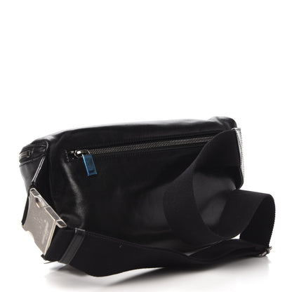 Saint Laurent Lambskin Subway Belt Bag Black 3 of 9