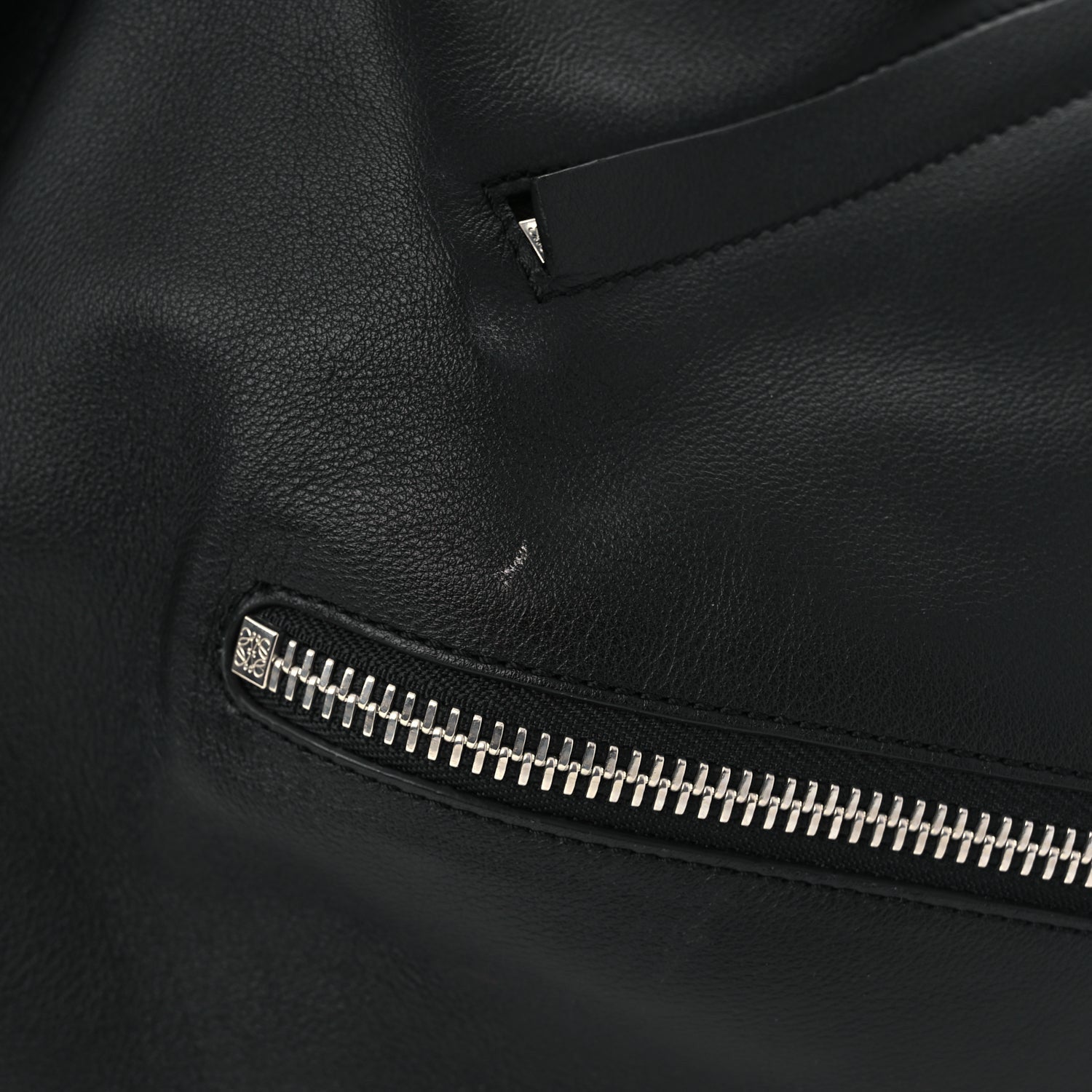 Loewe Calfskin Medium Hammock Shoulder Bag Black 11 of 11