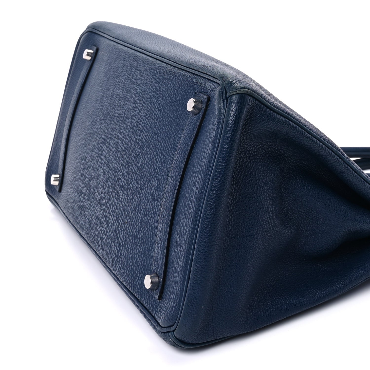Hermes Togo Birkin 35  Bleu de Prusse 8 of 9