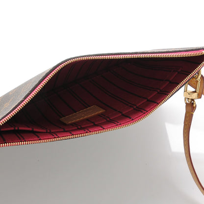 Louis Vuitton Monogram Neverfull MM GM Pochette Pivoine 5 of 7