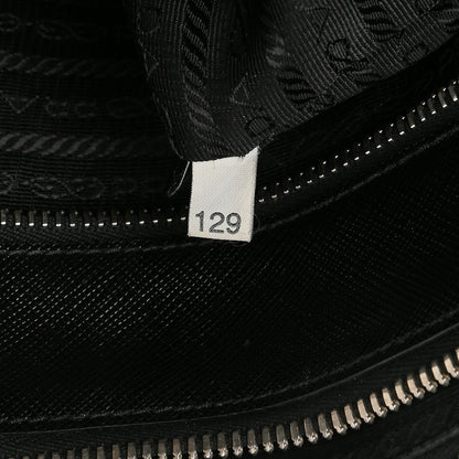 Prada Saffiano Small Galleria Double Zip Tote Black 6 of 16