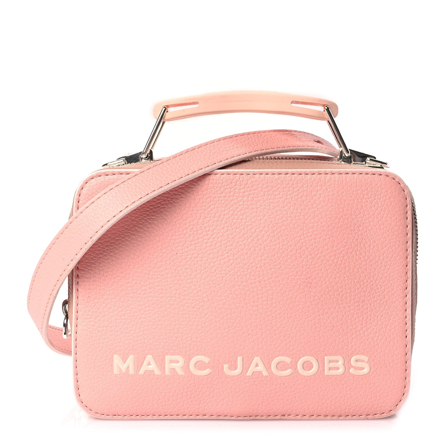 Marc Jacobs Calfskin Mini The Box Bag Bloom Pink 1 of 8