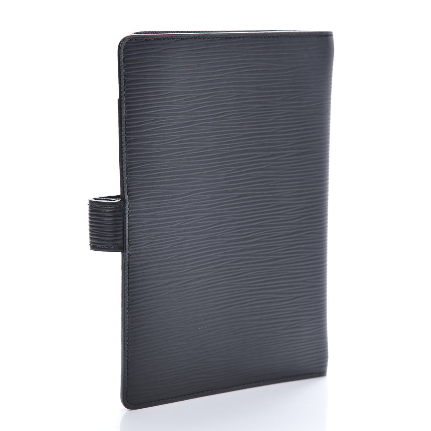 Epi Medium Ring Agenda Cover Black