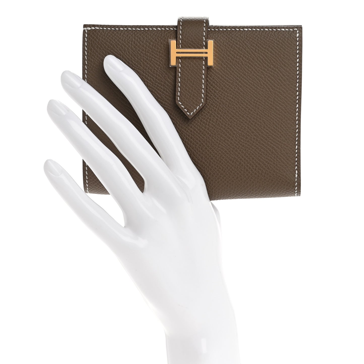 Epsom Bearn Compact Wallet Etoupe