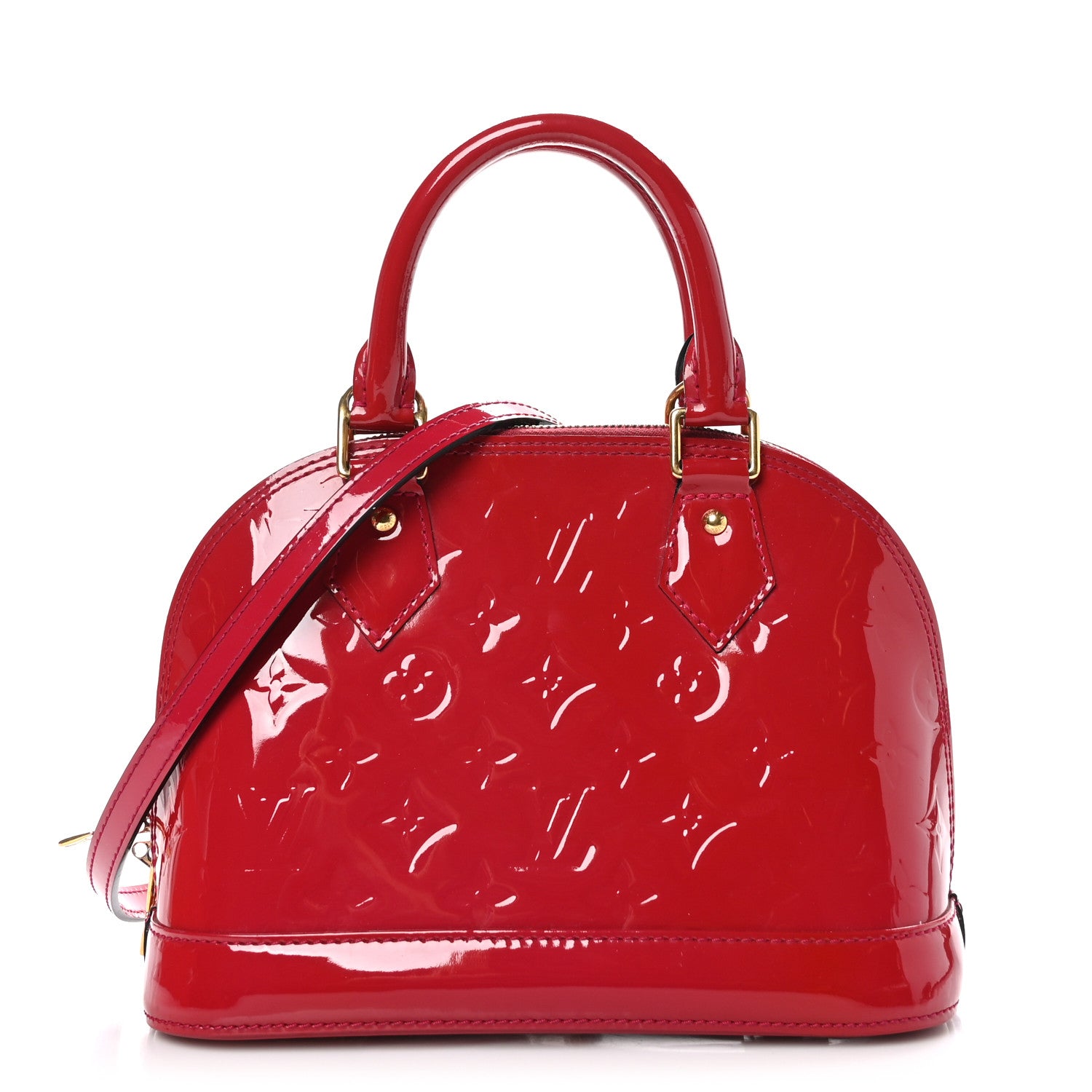Louis Vuitton Vernis Alma BB Cherry 1 of 9