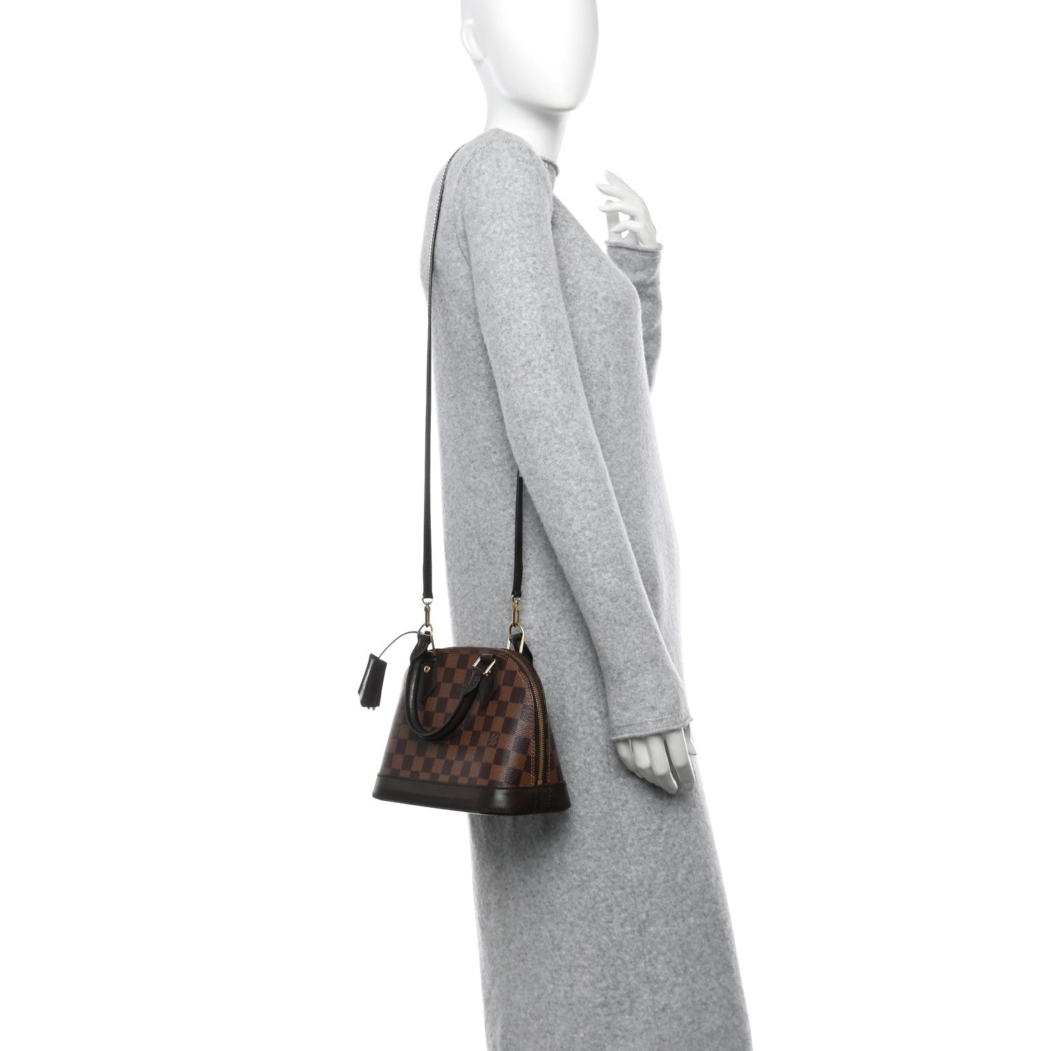Louis Vuitton Damier Ebene Alma BB 2 of 13