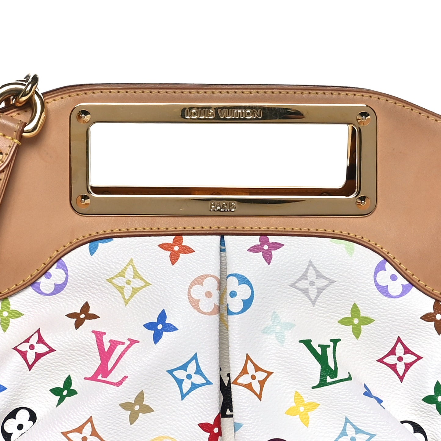 Monogram Multicolor Judy MM White