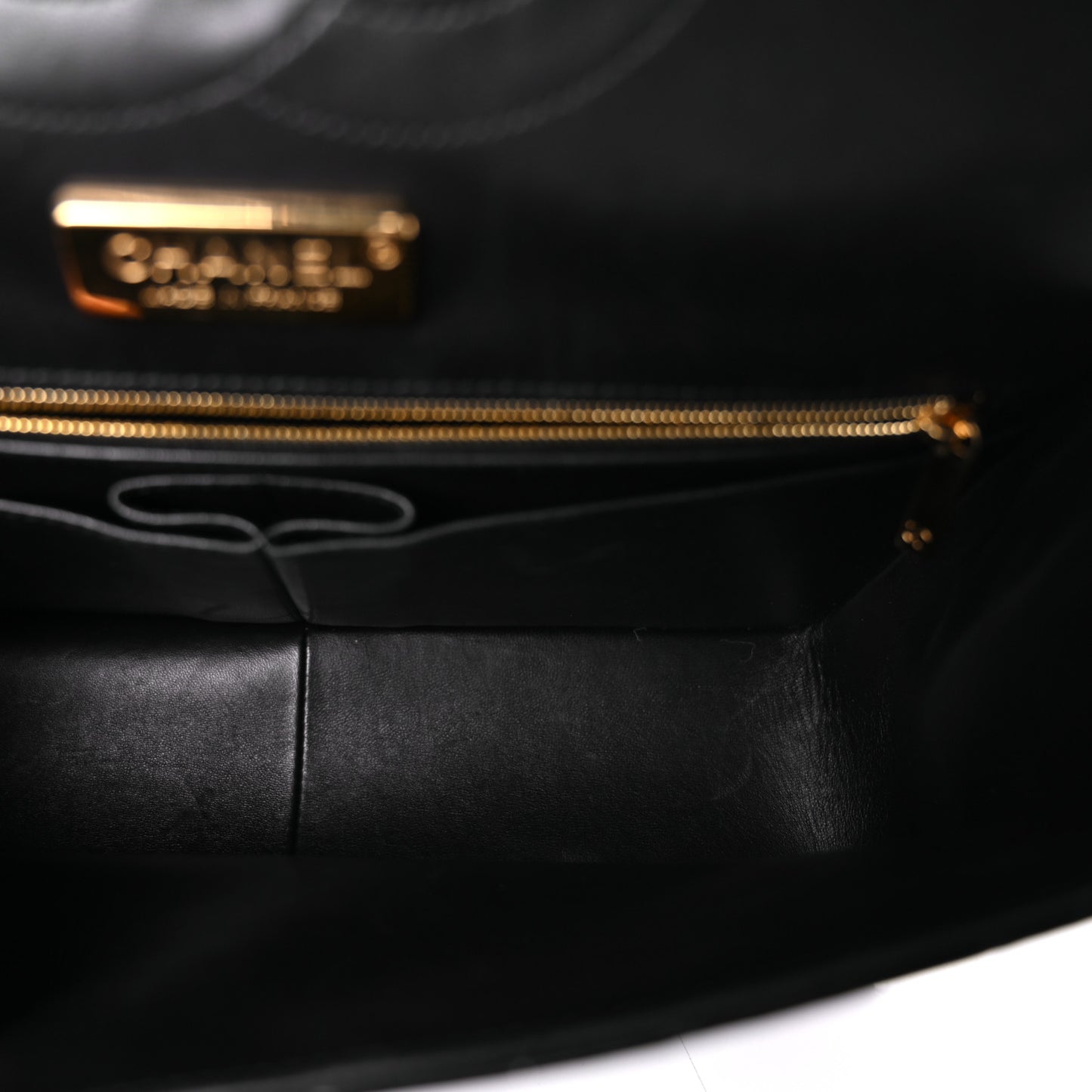Alligator Jumbo Double Flap Black