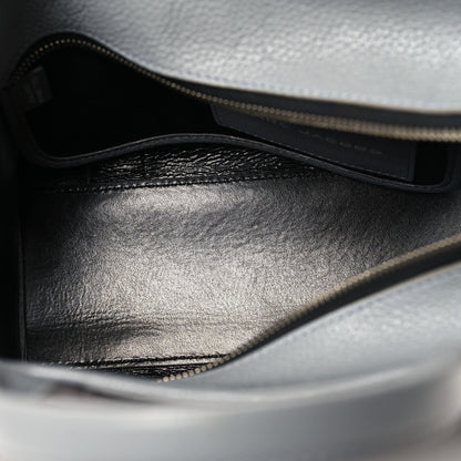 Marc Jacobs Grained Calfskin Small The Tote Bag Wolf Grey 5 of 7