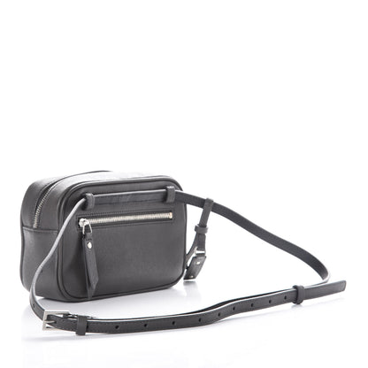 Saint Laurent Lambskin Monogram Lou Belt Bag Asphalt 3 of 9