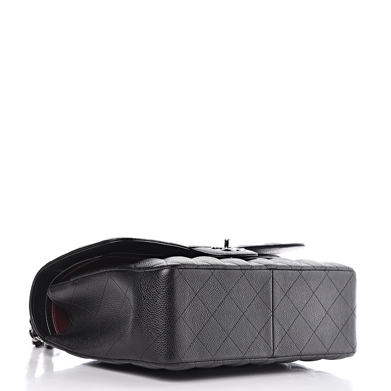 Chanel Caviar Quilted Jumbo Double Flap Black 4 of 15