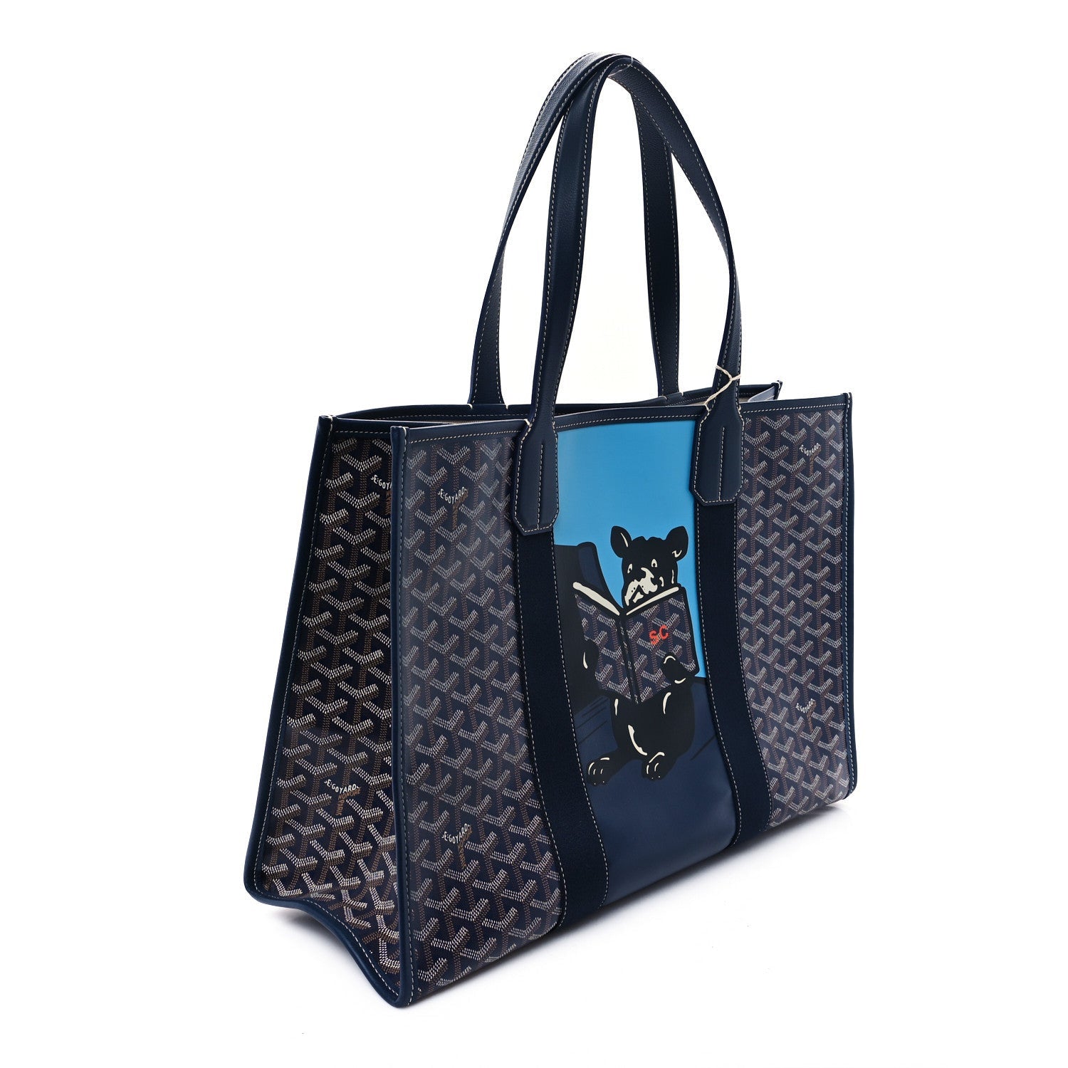 Goyard ine Villette Tote Blue 2 of 7