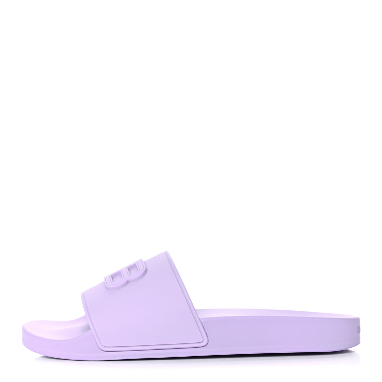 Rubber BB Womens Pool Slide Sandals 42 Lilac