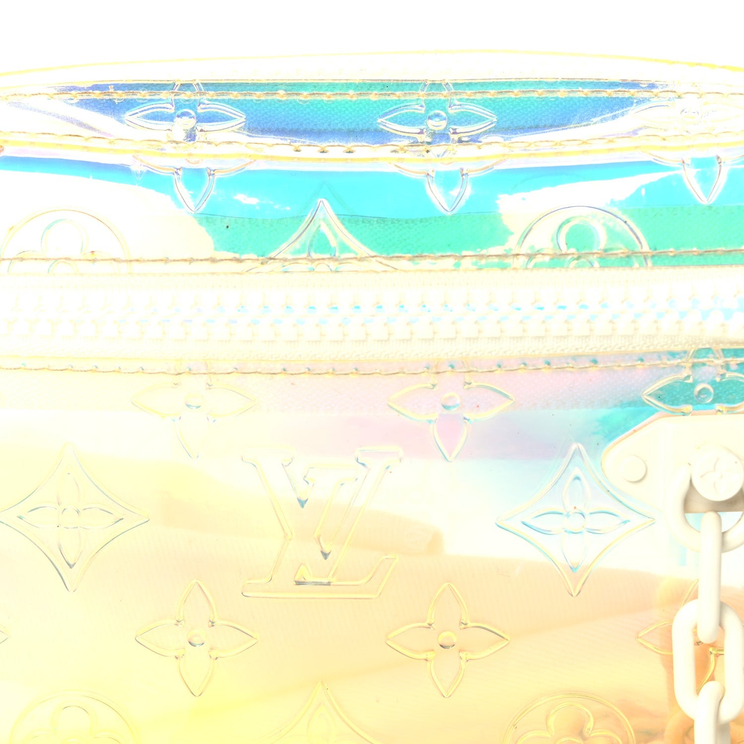 Louis Vuitton PVC Monogram Pochette Volga  Iridescent Prism 6 of 8