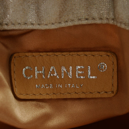 Chanel Jersey Quilted LA Bag Metallic 6 of 7