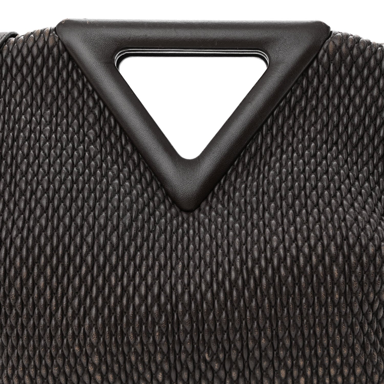 Bottega Veneta Lambskin Knit Medium The Point Triangle Bag Fondant 9 of 11